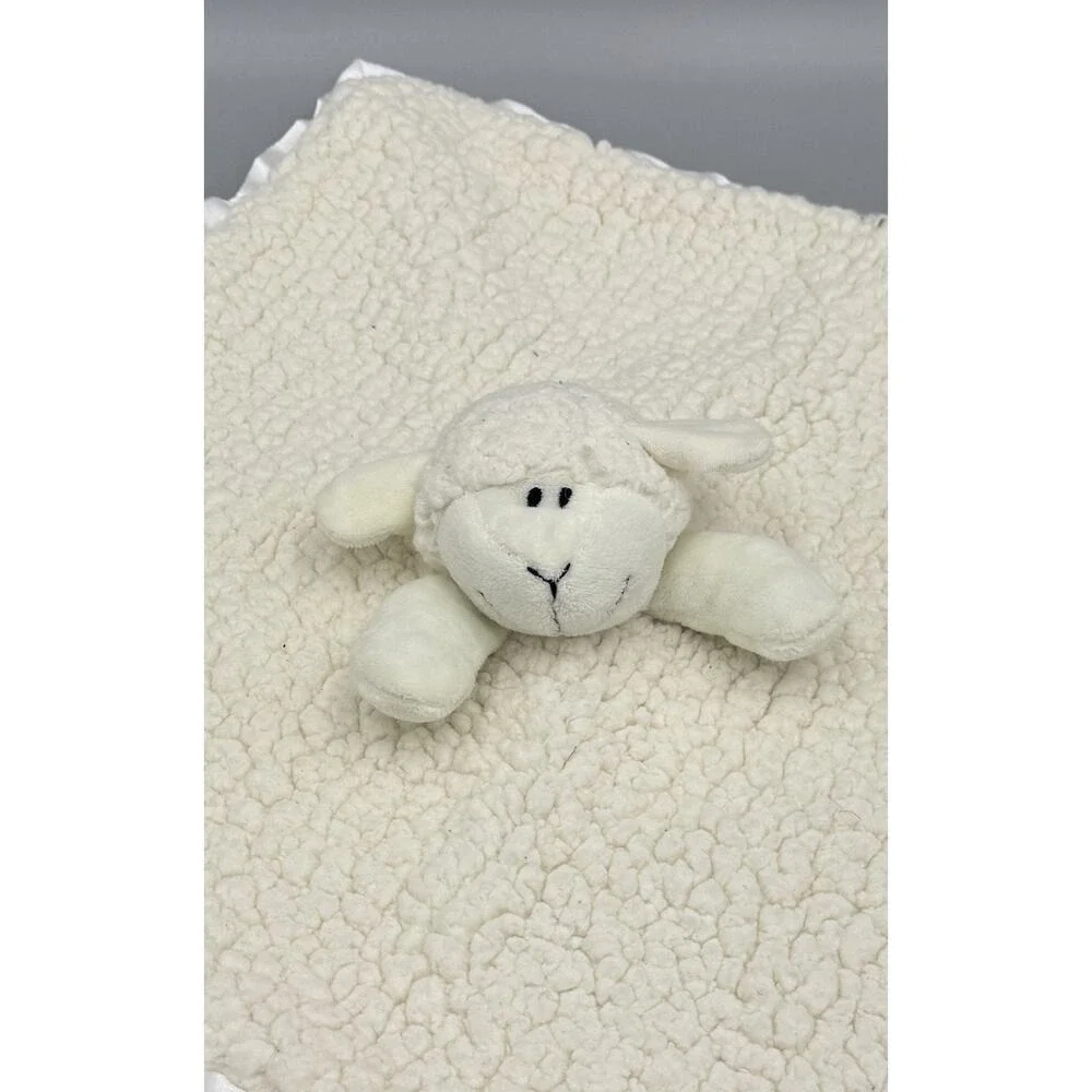 Stephan Baby Lamb Sheep Lovey Plush Security Blanket